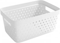 Säilytyskori Plastex Star 4,5L valkoinen