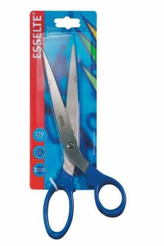 Sakset Esselte 230 mm sin sininen kahva