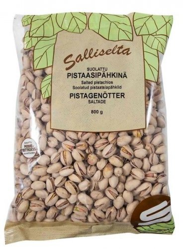 Salliselta Pistaasipähkinä 800g suolattu