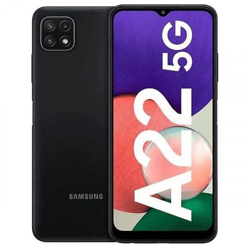 Samsung Galaxy A22 5G 64GB black tehdashuollettu SM-A226B
