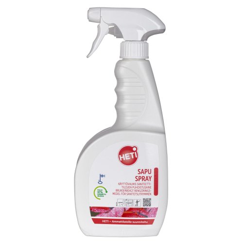 Saniteettipuhdistusaine Heti sapu spray 750ml