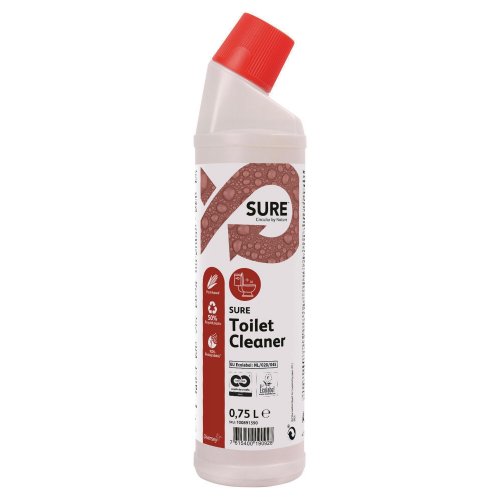Saniteettipuhdistusaine Sure toilet cleaner saostumienpoisto- ja 0,75l