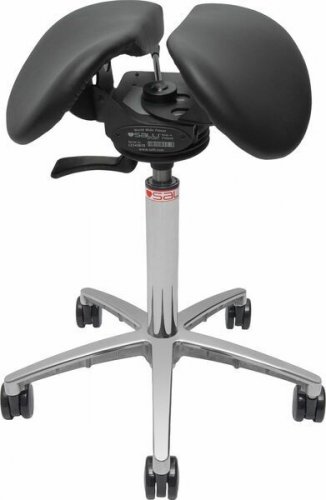 Satulatuoli Salli SwingFit musta