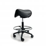 Satulatuoli Soft nahka+jalkatukirengas