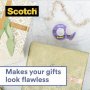 Scotch Gift-Wrap -satiiniteippi 19mm 15m katkaisutelineellä