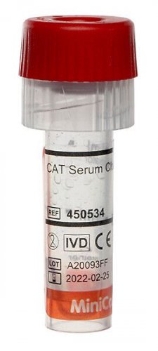 Seerumiputki MiniCollect 0,5/1ml kauhalla 50kpl
