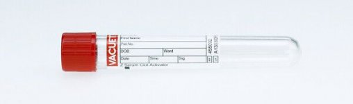 Seerumiputki Vacuette kierteetön 9ml 16x100mm 50 kpl