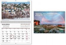 Seinäkalenteri 2026 CC Kalenterimappi