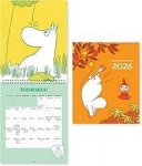 Seinäkalenteri 2026 Muumit .