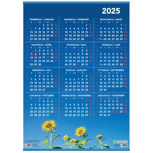 Cc 6516 vuosijuliste listoilla 520x720mm