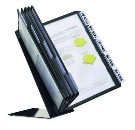 Selailuteline Durable Vario pöydälle 10 taskua