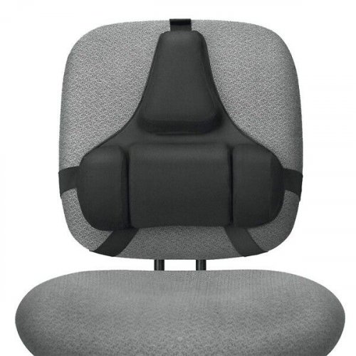 Selkätuki Fellowes kolmipistekiinnitys musta