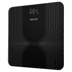 SENCOR Digitaalinen henkilövaaka musta lasipinta