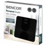 SENCOR Digitaalinen henkilövaaka musta lasipinta