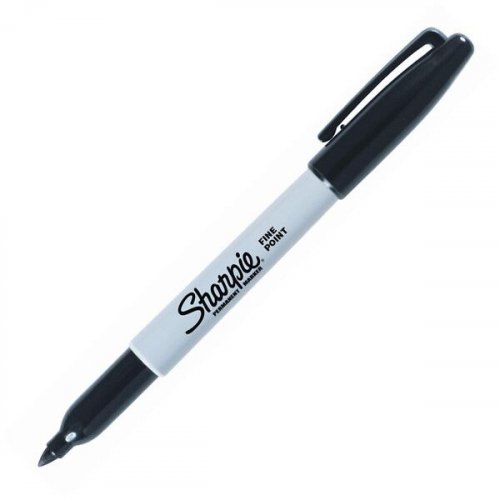 Huopakynä Sharpie Fine Point 1,0mm musta pyöreä kärki