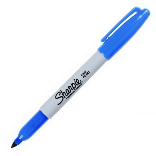 Huopakynä Sharpie Fine Point 1,0mm sininen pyöreä kärki