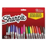 Sharpie Fine Tip Special Edition 18kpl värilajitelma permanenttitussi