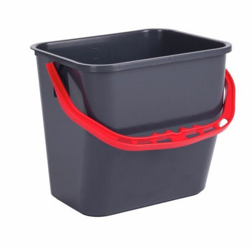 Sanko Smart 6L harmaa/punainen kahva