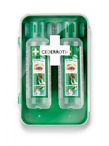 Silmänhuuhtelupullo Cederroth silmänhuuhtelukaappi sis. 2x