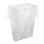 Paperisilppurisäkki 160L kirkas 600x1160mm 10kpl