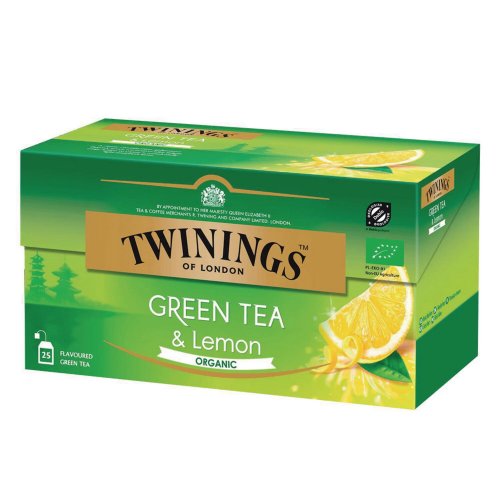 Sitruunatee twinings vihreä luomu 25kpl