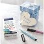 Sivellinkynä Faber-Castell Pitt 6 kynän sarja pastellivärit