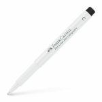 Sivellinkynä Faber-Castell Pitt C valkoinen kalligrafia