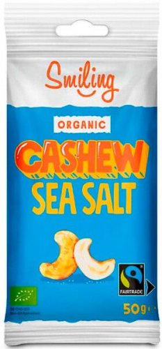 Smiling Cashew Sea salt 50g LUOMU