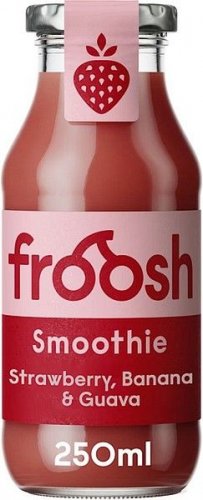 Smoothie Froosh mansikka-banaani-guava 12x250ml