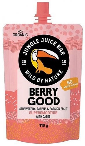 Smoothie Jungle Juice Bar Berry Good 110g Luomu
