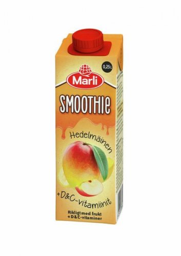 Smoothie Marli hedelmäinen + DC-vitamiinit 15x250ml