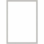 Kääntökehys Jansen Snap A3 hopea 20mm alumiini