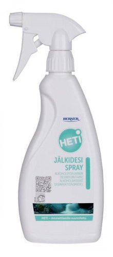 Spray HETI Jälkidesi 750ml desinfiointiaine