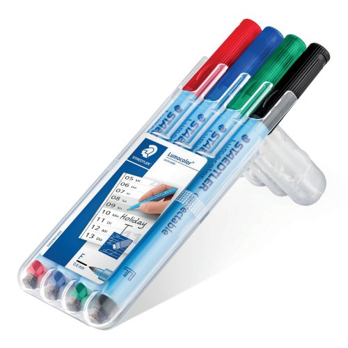 staedtler 305 huopak vesil 0,6 lajit 4kpl