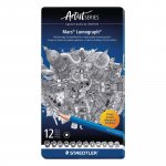 staedtler lumograph100g lyijykynähb 12kpl