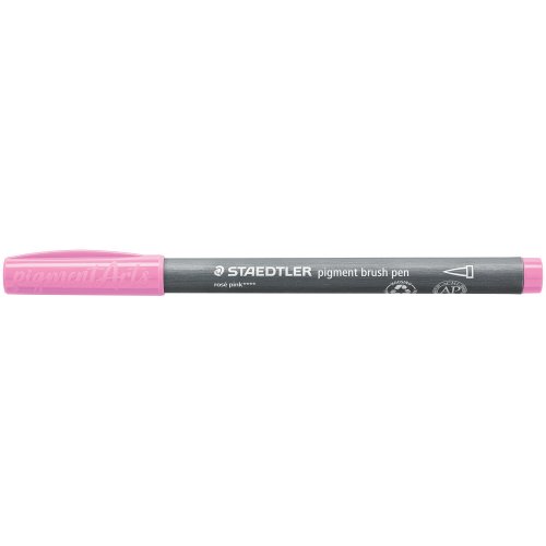 Staedtler pigment sivelkynä rosé pinkki