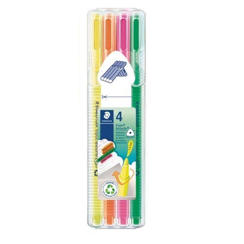 staedtler textsurfer 362 korostusk. 4kpl, hinta 8,25€