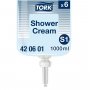 Suihkuvoide Tork S1 Premium unisex-tuoksu 6x1000ml