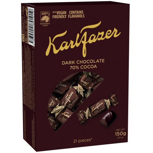Suklaakonvehti Fazer selection tumma 150g