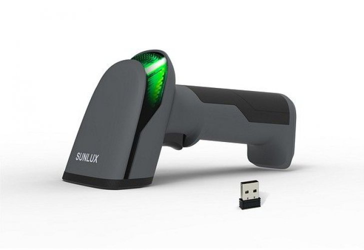 SUNLUX-XL-9620D langaton 2D viivakoodilukija