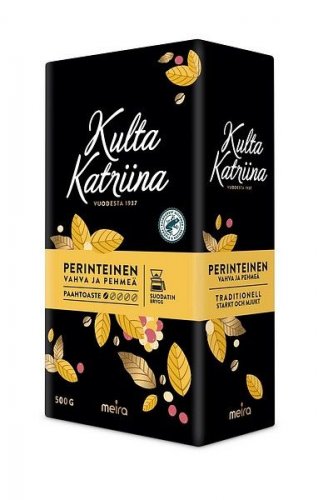 Suodatinkahvi Kulta Katriina perinteinen 500g