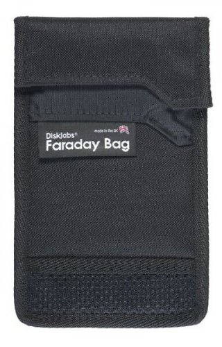 Suojakotelo Faraday Puhelimen RF 10x18cm PS1 Musta