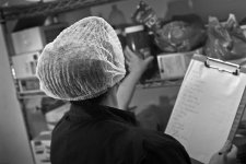 Suojamyssy koko: M valkoinen kuitukangas 100kpl