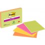 Super Sticky Meeting Notes värilajitelma 203x152mm 180kpl