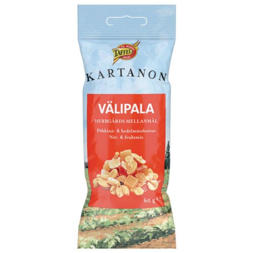 Taffel pähkinä-hedelmä sekoitus annospussi 60g 15kpl