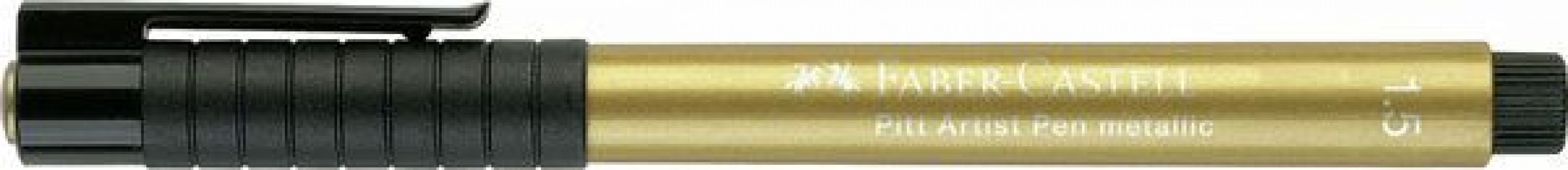 Taiteilijatussi Faber-Castell Pitt Pen kulta