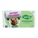 Talouspaperi serla puoliarkki valk 20kpl