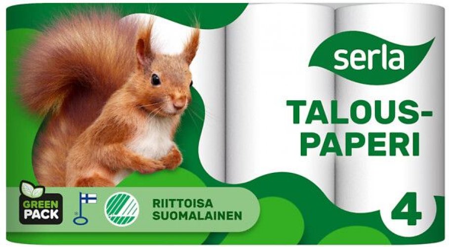 Talouspaperi Serla valkoinen