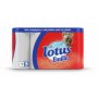 Talouspyyhe Lotus Emilia 2-krs, 8 rll/pkt, 3 pkt/sk