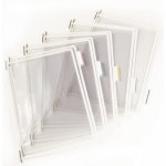 Tasku tarifold a4 valkoinen 10kpl